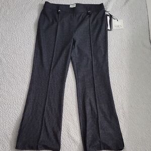 Boot Cut Pattern Womens Pant With A Slit On The Sides